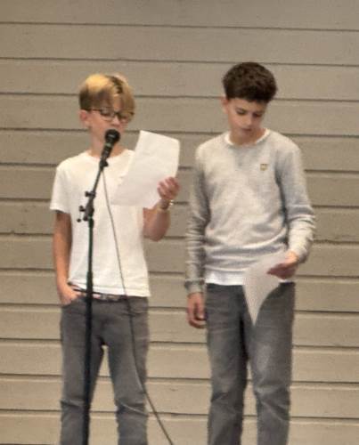 To elever som styrte hele samlingen - tusen takk ! 